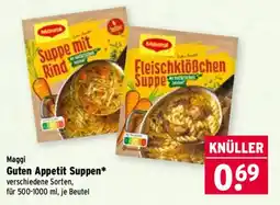 Wasgau Maggi Guten Appetit Suppen* Angebot
