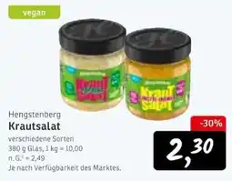 KONSUM Hengstenberg Krautsalat Angebot