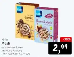 KONSUM Kölln Müsli Angebot
