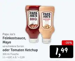 KONSUM Papa Joe's Feinkostsauce, Mayo Angebot