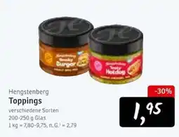 KONSUM Hengstenberg Toppings Angebot