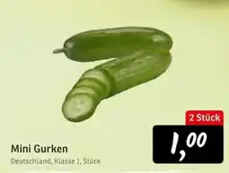 KONSUM Mini Gurken Angebot