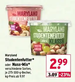 Wasgau Maryland Studentenfutter Angebot