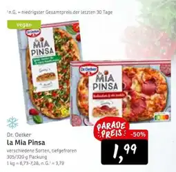 KONSUM Dr. Oetker La Mia Pinsa Angebot