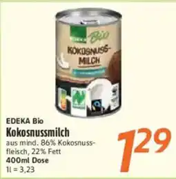 inkoop EDEKA Bio Kokosnussmilch Angebot