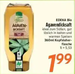 inkoop EDEKA Bio Agaven-Bicksaft Angebot