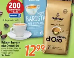 inkoop Dallmayr Espresso oder Crema d'Oro Angebot