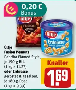 nahkauf ültje Fusion Peanuts Angebot