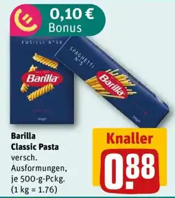 nahkauf Barilla Classic Pasta Angebot
