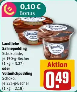 nahkauf Landliebe Sahnepudding Schokolade Angebot
