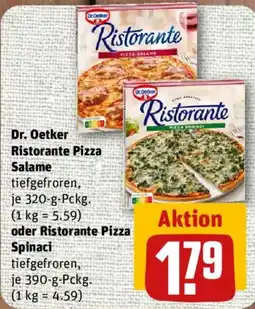 nahkauf Dr. Oetker Ristorante Pizza Salame Angebot