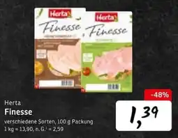 KONSUM Herta Finesse Angebot