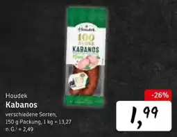 KONSUM Houdek Kabanos Angebot