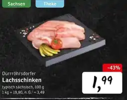 KONSUM Dürrröhrsдорfer Lachsschinken Angebot