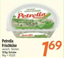 inkoop Petrella Frischkäse Angebot
