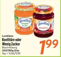 inkoop Landliebe Konfitüre oder Wenig Zucker Angebot