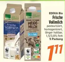 inkoop EDEKA Bio Frische Vollmilch Angebot