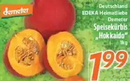 inkoop EDEKA Heimatliebe Demeter Speisekürbis ,,Hokkaido" Angebot