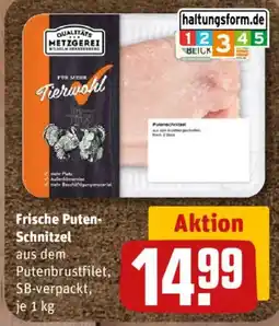 nahkauf QUALITÄTS METZGEREI WILHELM BRANDENBURG Frische Puten-Schnitzel Angebot