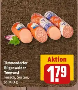 nahkauf Timmendorfer Rügenwalder Teewurst Angebot