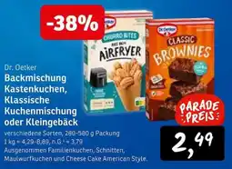 KONSUM Dr. Oetker Backmischung Angebot