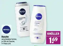 Wasgau NIVEA Dusche Angebot