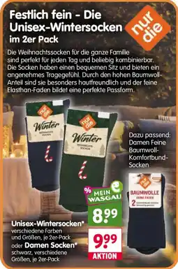 Wasgau Unisex-Wintersocken Angebot