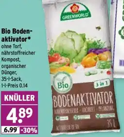 Wasgau GREENWORLD Bio Bodenaktiver Angebot