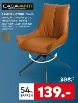 porta CASAVANTI ARMLEHNSTUHL Angebot