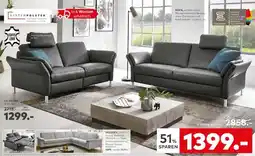 porta SYSTEMPOLSTER SOFA, echtes Leder Angebot