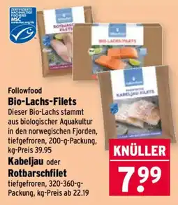 Wasgau Followfood Bio-Lachs-Filets Angebot