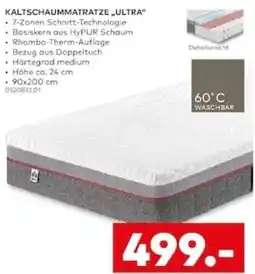 porta KALTSCHAUMMATRATZE „ULTRA“ Angebot
