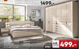 porta DOPPELBETT, Dekor champagnerfarbig Angebot