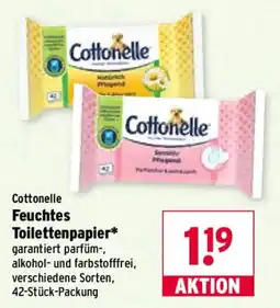 Wasgau Cottonelle Feuchtes Toilettenpapier Angebot