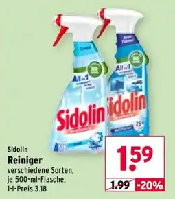 Wasgau Sidolin Reiniger Angebot