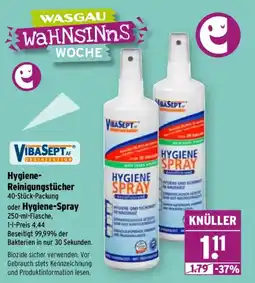 Wasgau VIBASEPT Hygiene-Spray Angebot