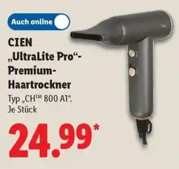 Lidl CIEN „UltraLite Pro“-Premium-Haartrockner Angebot