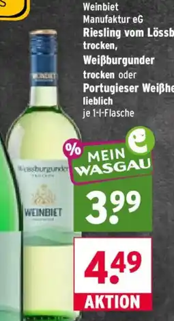 Wasgau Weinbiet Weißburgunder Angebot