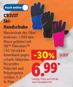 Lidl CRIVIT Ski-Handschuhe Angebot