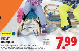 Lidl CRIVIT Fleecejacke Angebot
