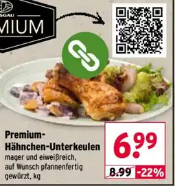 Wasgau Premium-Hähnchen-Unterkeulen Angebot