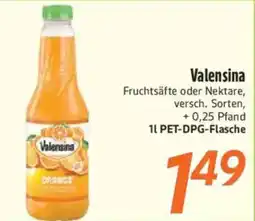inkoop Valensina Fruchtsäfte oder Nektare Angebot