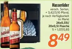 inkoop Hasseröder Angebot