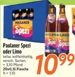 inkoop Paulaner Spezi Angebot