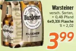 inkoop Warsteiner Angebot