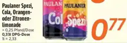 inkoop Paulaner Spezi, Cola, Orangen- oder Zitronenlimonade Angebot