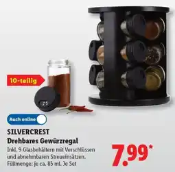 Lidl SILVERCREST Drehbares Gewürzregal Angebot