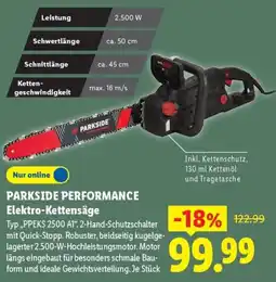 Lidl PARKSIDE PERFORMANCE Elektro-Kettensäge Angebot