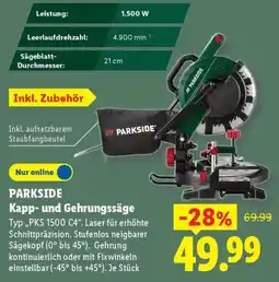 Lidl PARKSIDE Kapp- und Gehrungssäge Angebot