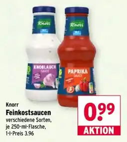 Wasgau Knorr Feinkostsaucen Angebot